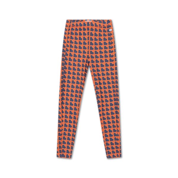 Repose AMS Repose Ams 37. Legging Double Love 8721339608362 AW25 Repose Kleding & Accessoires Broeken Leggings Wijs west