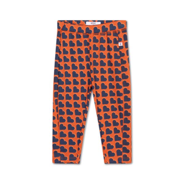 Repose AMS Repose Ams 2. Legging Double Heart 8721339611096 AW25 Repose Kleding & Accessoires Baby Broekjes Wijs west