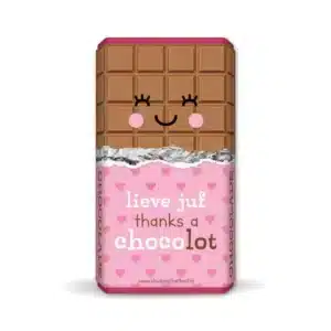 Chocoladewikkel- Lieve Juf thanks a CHOCOlot