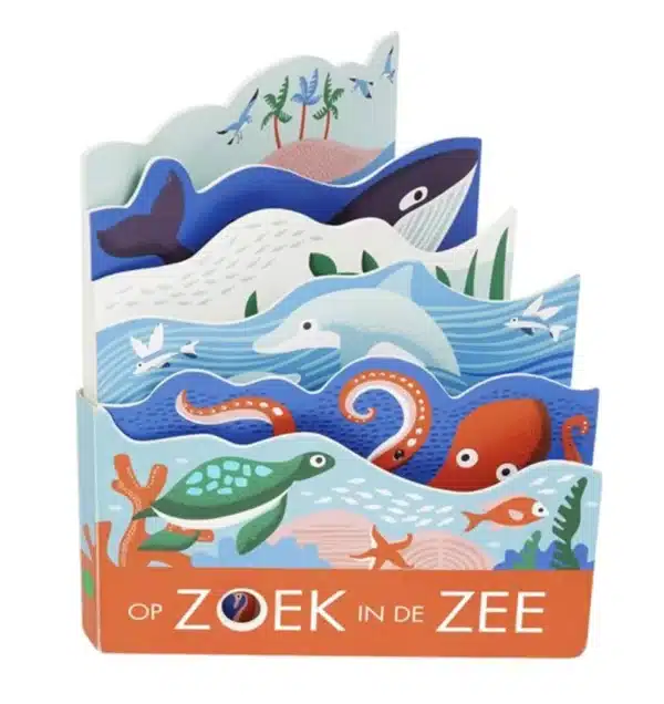 Ploegsma Zoekboek: Op zoek in de zee (karton). 1+ 9789021679105 Harlekijn Boeken & Kleurboeken Plak- & Doeboeken  Wijs west