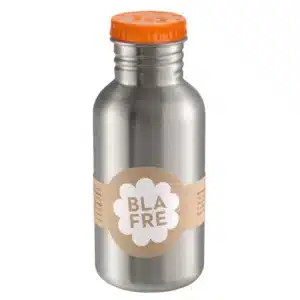 Blafre Blafre Drinkfles Roestvrijstaal Oranje 7090015490630 Blafre Verzorging Eten & Drinken Lunchbakjes & Drinkbekers Wijs west