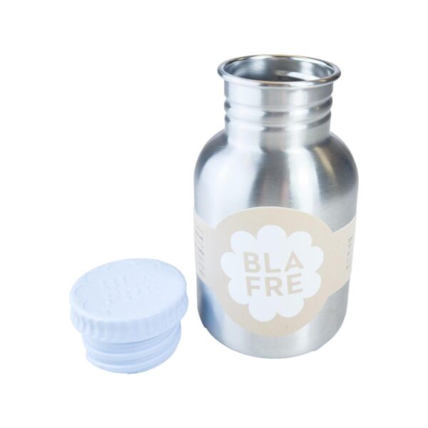 Blafre Blafre Drinkfles Roestvrijstaal Sky Blue 7090015492245 Blafre Verzorging Eten & Drinken Lunchbakjes & Drinkbekers Wijs west