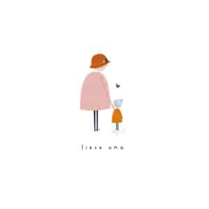 Klein Liefs Wenskaart Lieve Oma