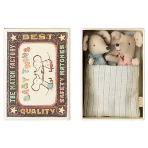 Maileg Twins, Baby mice in matchbox