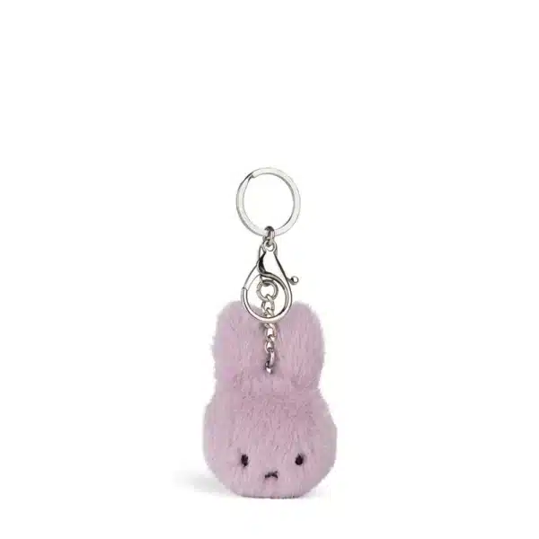Nijntje Fuzzy Keychain Lilac