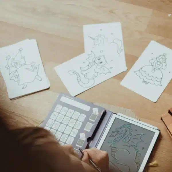 KidyWolf Refill KIDYDRAW Mini Once upon a time & Animals