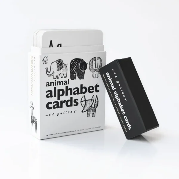 Wee Gallery Animal Alphabet Kaarten