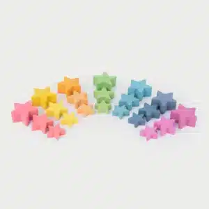 Tickit Regenboog houten sterren