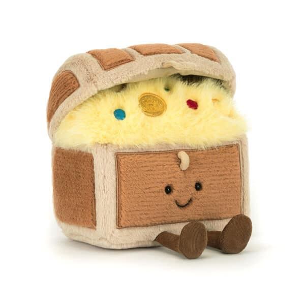 Jellycat Jellycat Amuseables Treasure Chest 670983161946 Jellycat Speelgoed & Spellen Knuffels  Wijs west