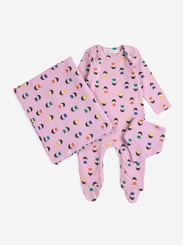 Bobo Choses Bobo Choses Game Pawn All Over Gift Set Lavender 8445782321370 AW25 Bobo Kleding & Accessoires Baby  Wijs west