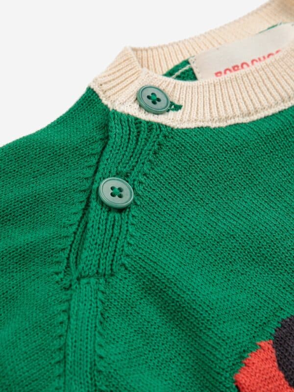 Bobo Choses Bobo Choses Race Car Jumper Offwhite 8445782321479 AW25 Bobo Kleding & Accessoires Baby Pakjes Wijs west
