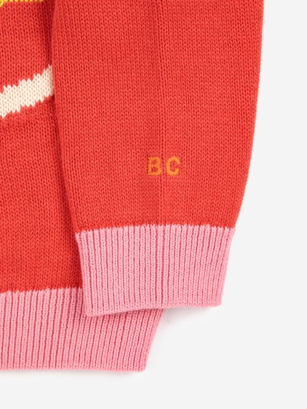 Bobo Choses Bobo Choses Rocking Horse Jumper Red 8445782321523 AW25 Bobo Kleding & Accessoires Baby Pakjes Wijs west
