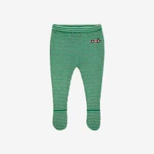 Bobo Choses Bobo Choses Race Car Knitted Footed Leggings Light Green 8445782321578 AW25 Bobo Kleding & Accessoires Baby Broekjes Wijs west