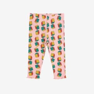 Bobo Choses Bobo Choses Dices All Over Leggings Pink 8445782323879 AW25 Bobo Kleding & Accessoires Baby Broekjes Wijs west