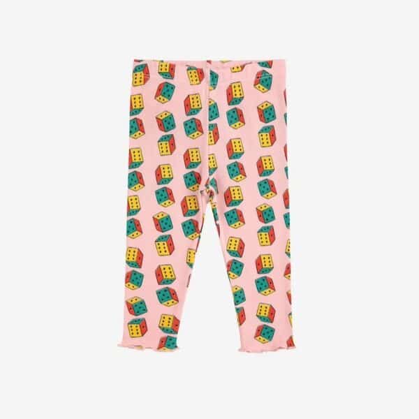 Bobo Choses Bobo Choses Dices All Over Leggings Pink 8445782323879 AW25 Bobo Kleding & Accessoires Baby Broekjes Wijs west