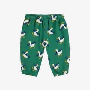 Bobo Choses Bobo Choses La Oca All Over Jogging Pants Green 8445782324418 AW25 Bobo Kleding & Accessoires Baby Broekjes Wijs west