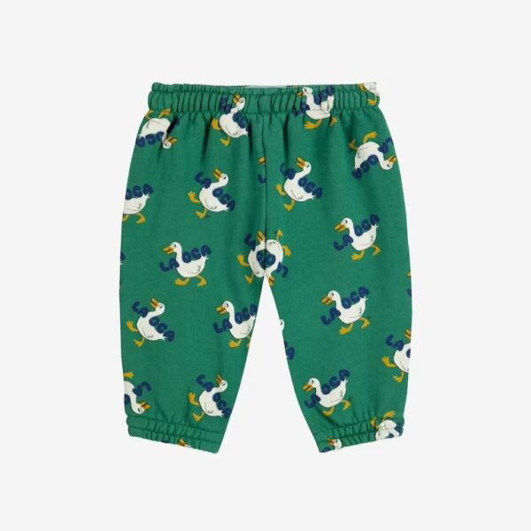 Bobo Choses Bobo Choses La Oca All Over Jogging Pants Green 8445782324418 AW25 Bobo Kleding & Accessoires Baby Broekjes Wijs west
