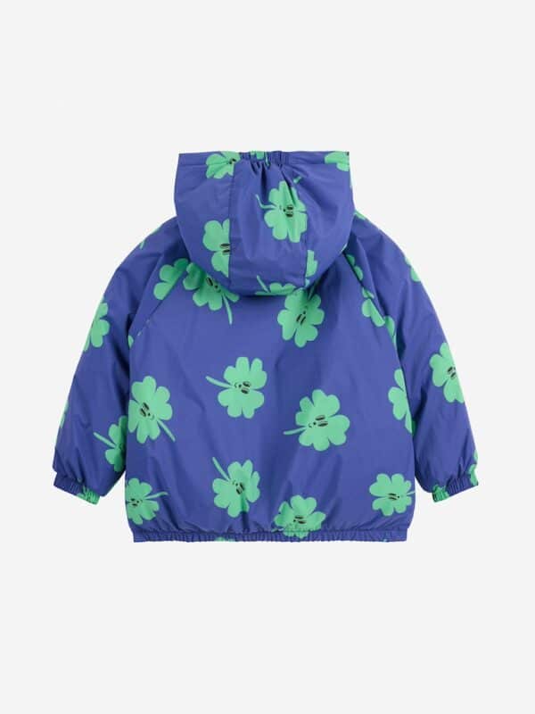 Bobo Choses Bobo Choses Lucky Clover All Over Reversible Jacket Multicolor 8445782325934 AW25 Bobo Kleding & Accessoires Baby Buitenkleding Wijs west