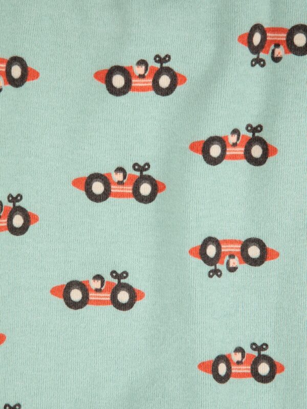 Bobo Choses Bobo Choses Race Car All Over Footed Leggings Light Green 8445782326269 AW25 Bobo Kleding & Accessoires Baby Broekjes Wijs west