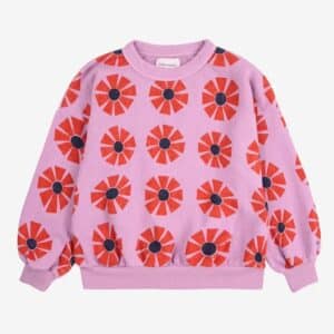 Bobo Choses Bobo Choses Kaleidoscope All Over Sweatshirt Purple 8445782329093 AW25 Bobo Kleding & Accessoires Sweaters & Truien  Wijs west