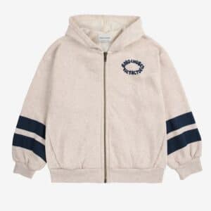 Bobo Choses Bobo Choses Tic Tac Toe Zipped Hoodie Offwhite 8445782329819 AW25 Bobo Kleding & Accessoires Sweaters & Truien  Wijs west