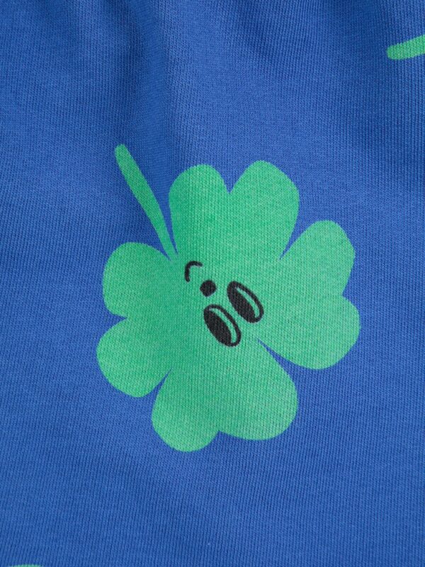 Bobo Choses Bobo Choses Lucky Clover All Over Rok Blue 8445782332444 AW25 Bobo Kleding & Accessoires Rokjes & Jurkjes  Wijs west