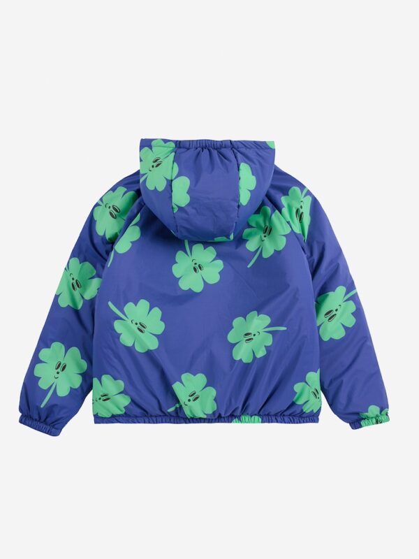 Bobo Choses Bobo Choses Lucky Clover All Over Reversible Anorak Purple 8445782333342 AW25 Bobo Kleding & Accessoires Jassen  Wijs west