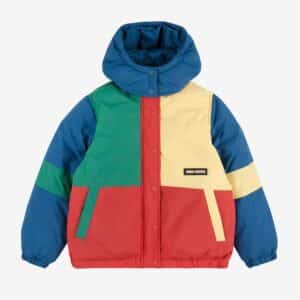 Bobo Choses Bobo Choses Bobo Choses Color Block Anorak Multicolor 8445782333595 AW25 Bobo Kleding & Accessoires Jassen  Wijs west