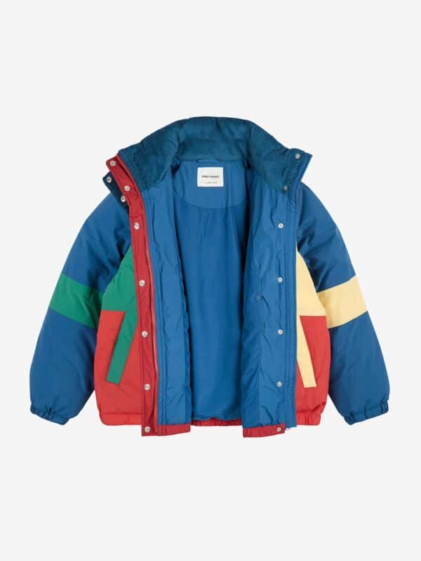 Bobo Choses Bobo Choses Bobo Choses Color Block Anorak Multicolor 8445782333595 AW25 Bobo Kleding & Accessoires Jassen  Wijs west