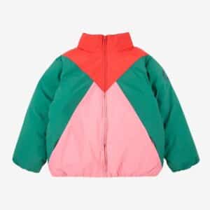 Bobo Choses Bobo Choses Tic Tac Toe Color Block Anorak Multicolor 8445782333779 AW25 Bobo Kleding & Accessoires Jassen  Wijs west