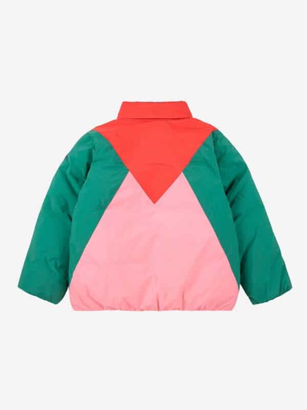 Bobo Choses Bobo Choses Tic Tac Toe Color Block Anorak Multicolor 8445782333779 AW25 Bobo Kleding & Accessoires Jassen  Wijs west