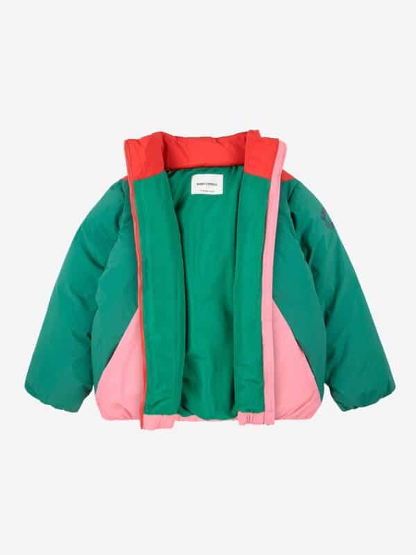 Bobo Choses Bobo Choses Tic Tac Toe Color Block Anorak Multicolor 8445782333779 AW25 Bobo Kleding & Accessoires Jassen  Wijs west