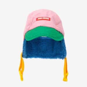 Bobo Choses Bobo Choses Bobo Choses Color Block Winter Cap Multicolor 8445782341590 AW25 Bobo Kleding & Accessoires Accessoires Hoedjes & Petjes Wijs west