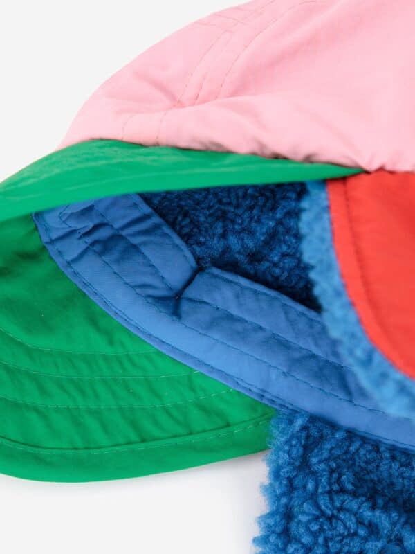 Bobo Choses Bobo Choses Bobo Choses Color Block Winter Cap Multicolor 8445782341590 AW25 Bobo Kleding & Accessoires Accessoires Hoedjes & Petjes Wijs west