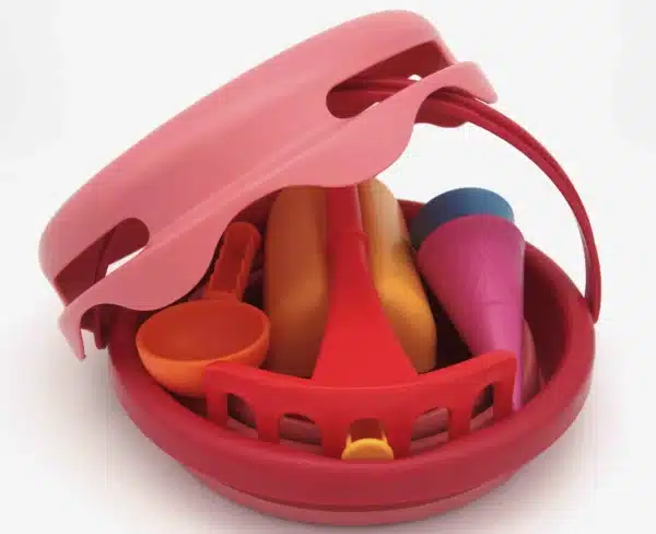 CompactToys - 7in1 Sand Toys - Rood - Afbeelding 2
