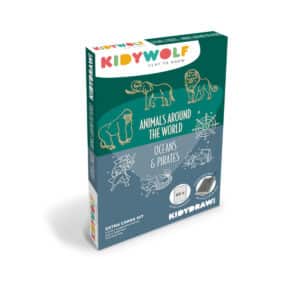 KidyWolf Refill KIDYDRAW Animals over the World & Oceans and Pirates