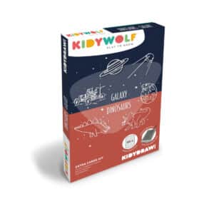 KidyWolf Refill KIDYDRAW Galaxy & Dinosaurs