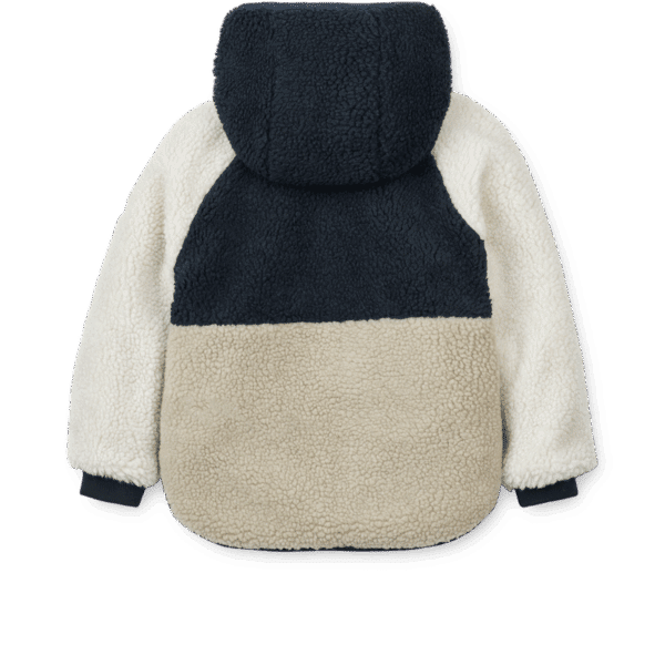 Liewood Liewood Jackson Reversible Jacket Whale Blue Multi Mix 5715493034924 AW25 Liewood Kleding & Accessoires Baby Buitenkleding Wijs west
