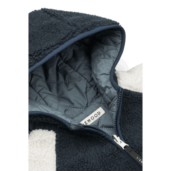 Liewood Liewood Jackson Reversible Jacket Whale Blue Multi Mix 5715493034924 AW25 Liewood Kleding & Accessoires Baby Buitenkleding Wijs west