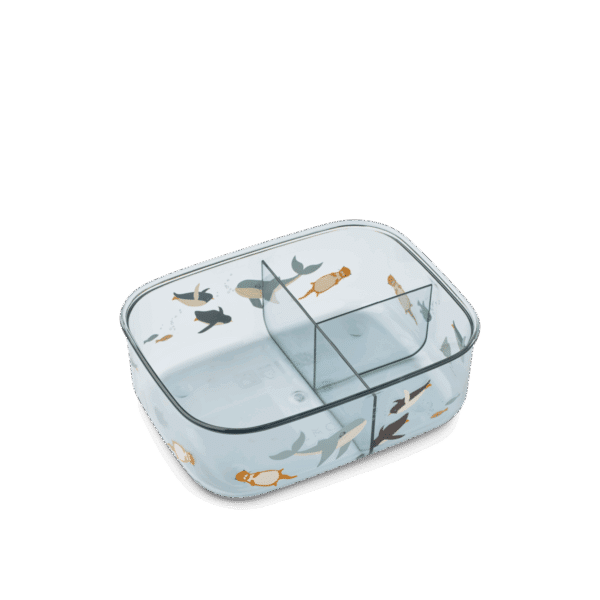 Liewood Liewood Arthur Tritan Lunchbox Arctic Sea /  Ocean View 5715493475017 Liewood Verzorging Eten & Drinken Lunchbakjes & Drinkbekers Wijs west