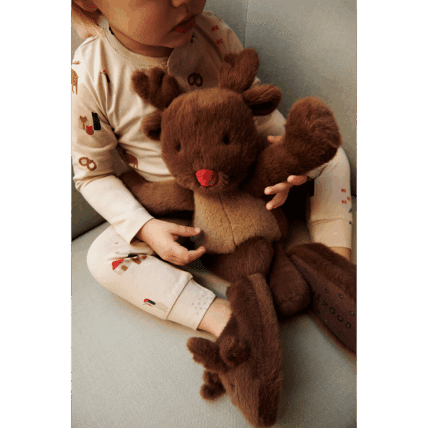Liewood Liewood Berto Reindeer Teddy Pecan 5715493395070 Liewood Speelgoed & Spellen Knuffels  Wijs west