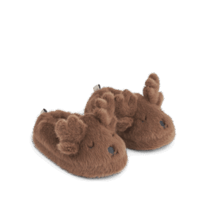 Liewood Liewood Aviaja Reindeer Slippers Pecan 5715493394547 AW25 Liewood Kleding & Accessoires Schoenen Slofjes Wijs west