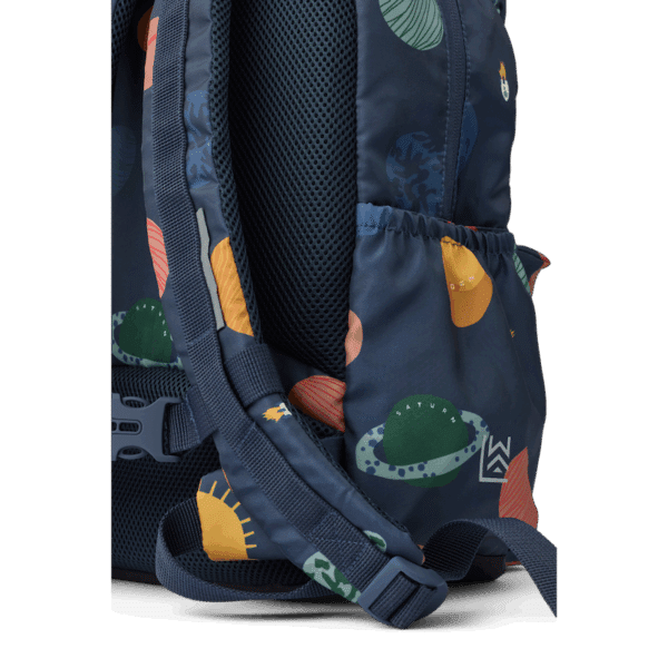 Liewood Liewood Johnny School Backpack  Universe / Classic Navy 5715493481216 Liewood Kleding & Accessoires Tassen & Rugzakken  Wijs west