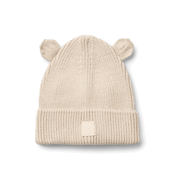 Liewood Liewood Gina Beanie Sandy 5715493481780 AW25 Liewood Kleding & Accessoires Accessoires Hoedjes & Petjes Wijs west