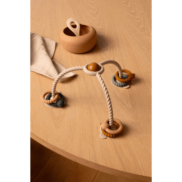 Liewood Liewood Soren Suction Toy Sandy Multi Mix 5715493491994 Liewood Speelgoed & Spellen Babyspeelgoed  Wijs west