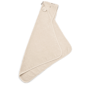 Liewood Liewood Albert Polarbear Hooded Towel Sandy 5715493492267 Liewood Verzorging Wassen & meer  Wijs west