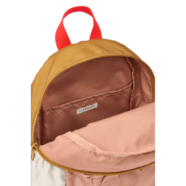 Liewood Liewood Andreas Cat Backpack Tuscany Rose Multi Mix 5715493488598 Liewood Kleding & Accessoires Tassen & Rugzakken  Wijs west