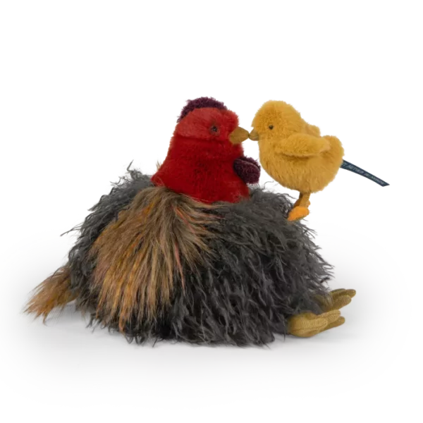 Moulin Roty Knuffel Kip - Autour du monde