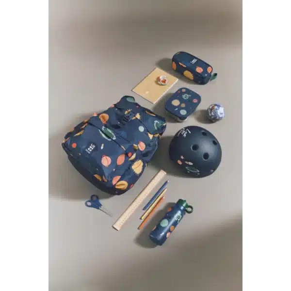 Liewood Arthur Printed Lunchbox Universe / Classic Navy
