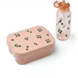 Liewood Chelsey Printed Lunchbox Set Berry / Pale Tuscany